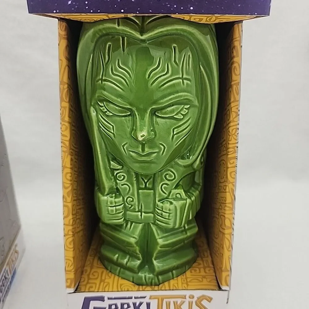 Mugs Geeki Tikis Tiki Guardians of the Galaxy Star-Lord & Gamora Ceramic 14 Oz